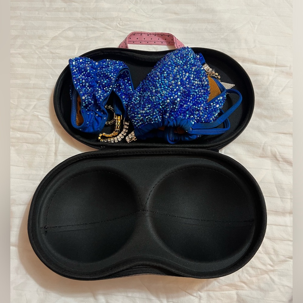 REAL Swarovski Crystal Competition Swimsuit - Picture 8 of 8